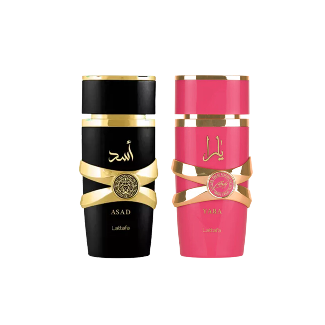 Lattafa Asad + Lattafa Yara 100ml