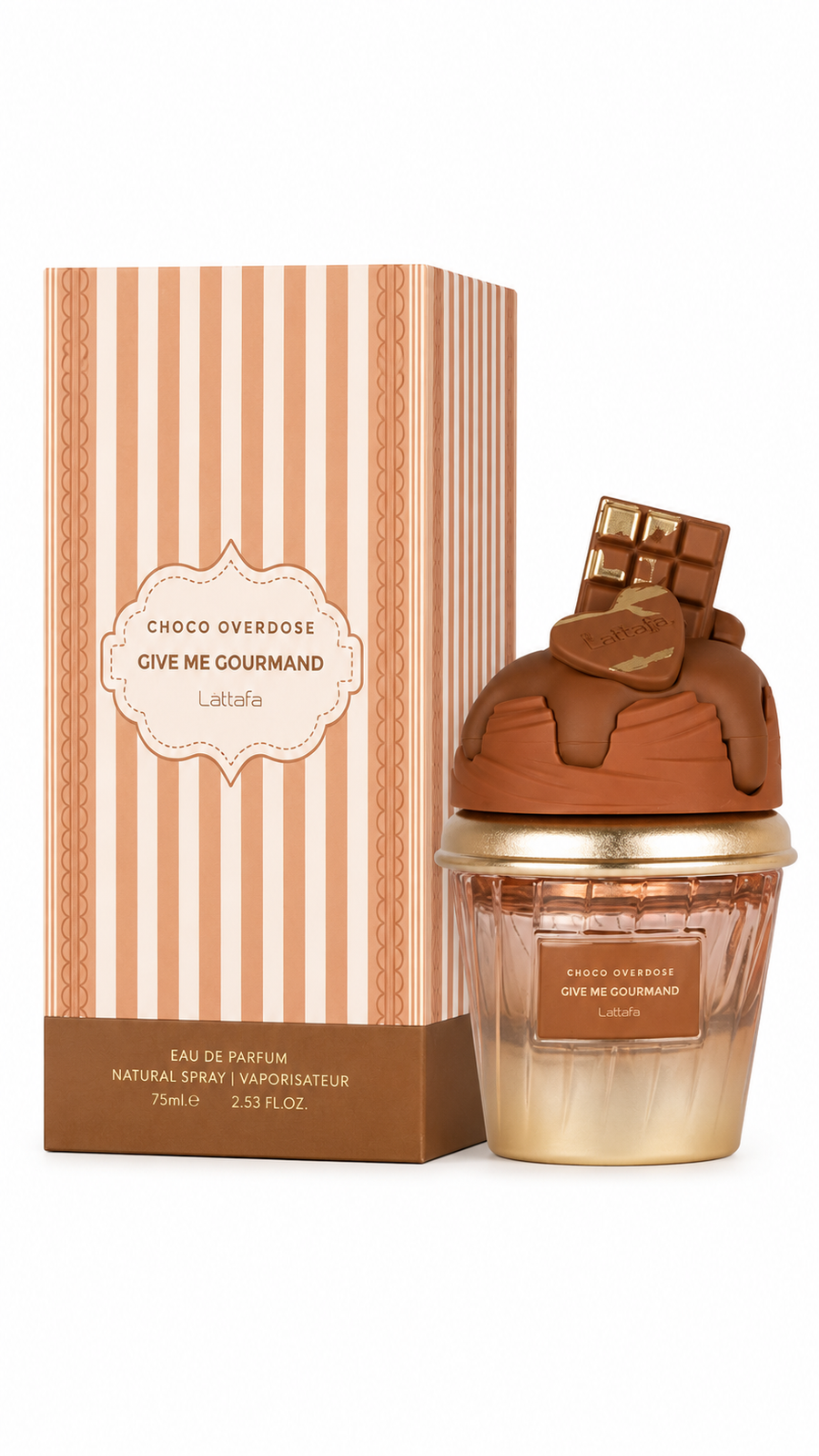 Lattafa Give Me Gourmand Choco Overdose EDP Spray Women 75ml EDP By Lattafa