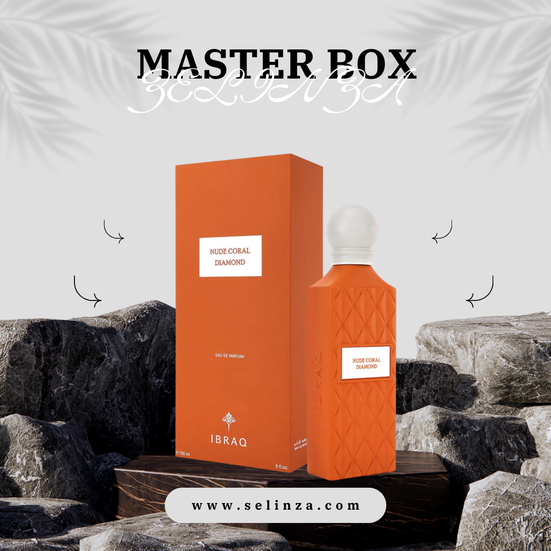 Ibrahim al qurashi perfume Nude Coral Diamond 100ml EDP